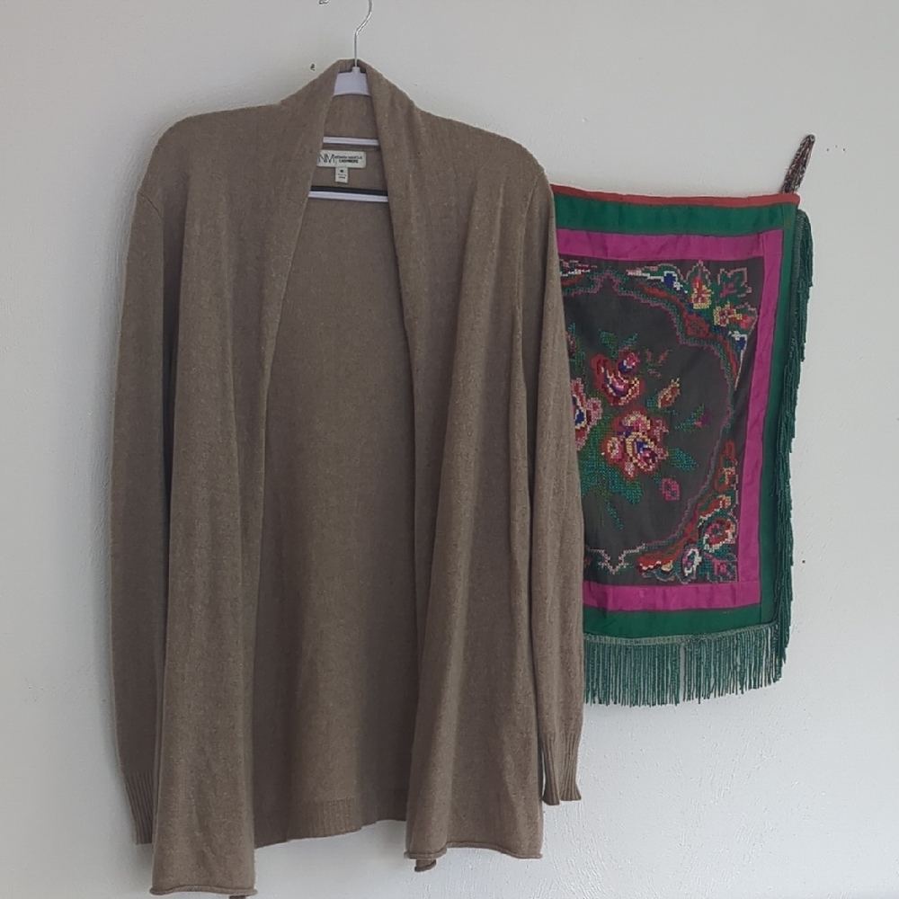Cashmere Women's Tan Sweater